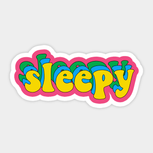 Sleepy Sticker